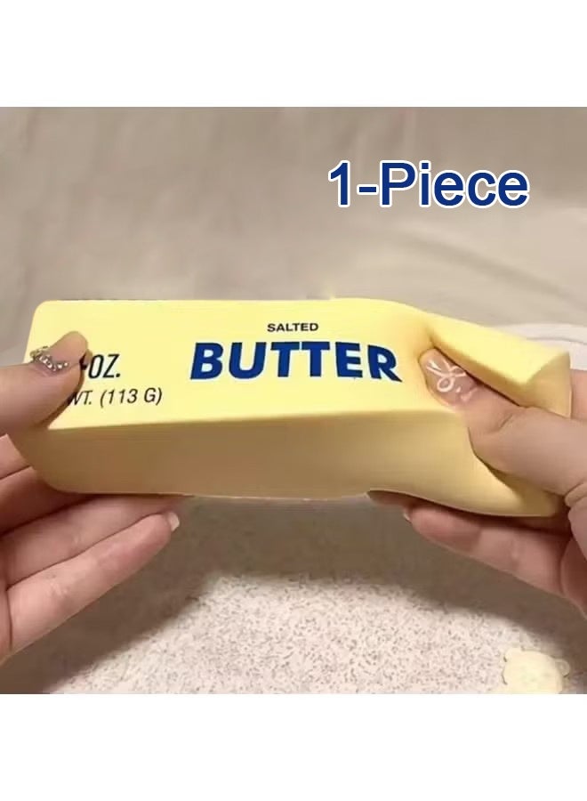 1 مجموعة محاكاة الزبدة على شكل ضغط ضغط لعبة ضغط - Image 1