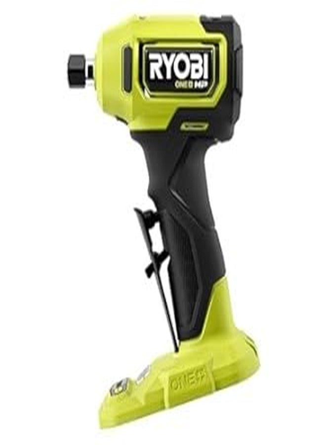 ريوبي آلة طحن صغيرة الحجم بدون فرشاة، 18 فولت، 1 حصان، بزاوية قائمة 1/4 بوصة