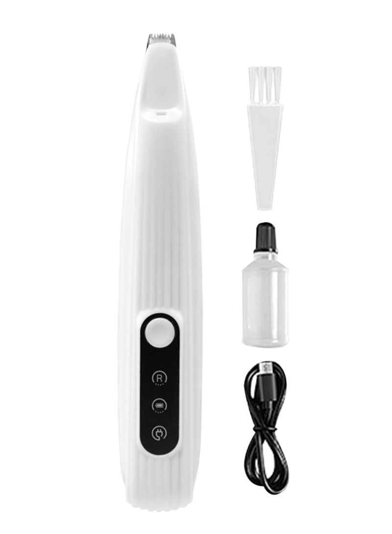 SYOSI Pet Grooming Clippers, Easy Use Rechargeable Dog Paw Trimmer, Speedy Cutting Waterproof Cordless Cat Small Dogs Shaver Small Electric Pet Clippers for Grooming - Image 1