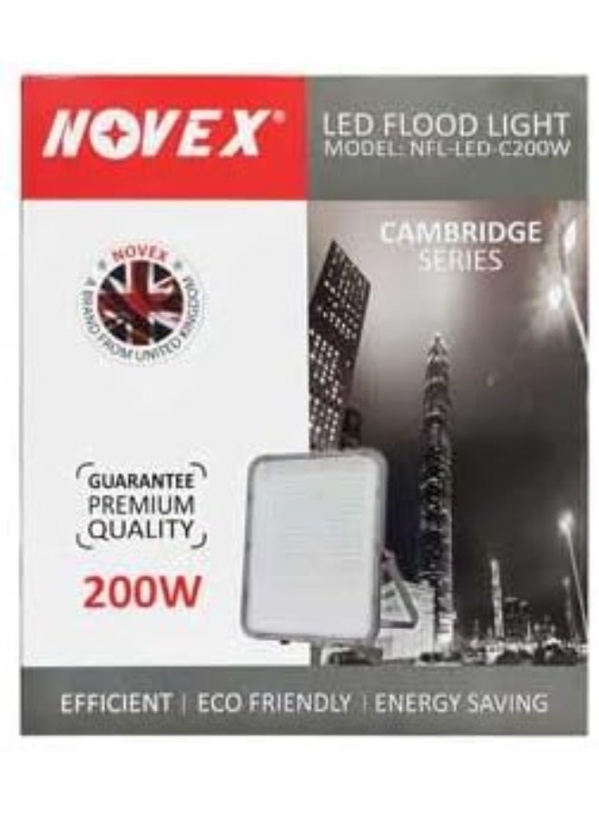 NOVEX Cambridge Series SMD LED Flood Light (Daylight, 200W) – High Brightness Outdoor Light, NFL-LED-C200W - Image 2