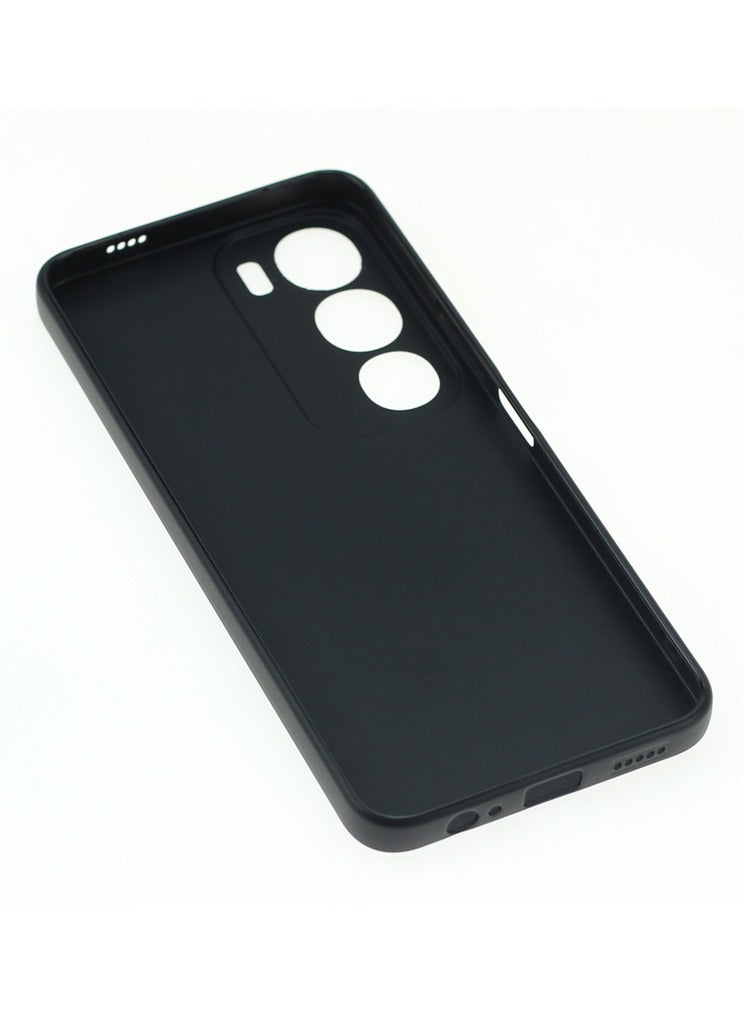 SanHu for vivo Y19s Pro 4G Case Cover, Frosted Design Raised Full Camera Protection Slim Thin Soft Mobile Phone Case for vivo Y19s Pro 4G, Black - Image 2