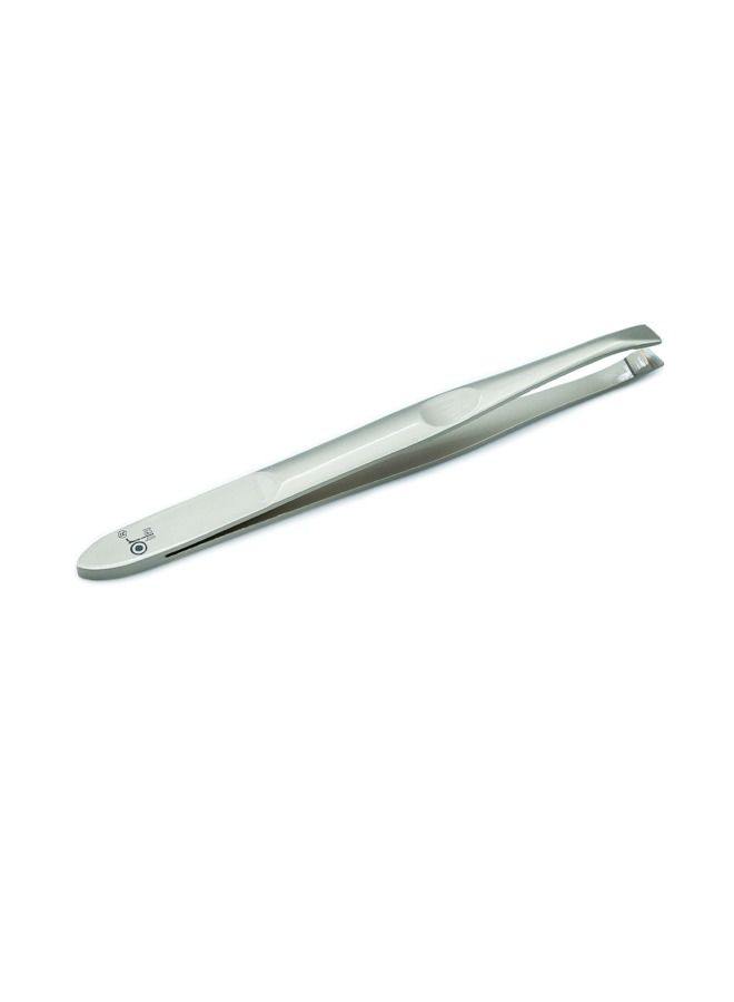 Or Bleu Non Slip Grip Slanted Tweezer - Image 2