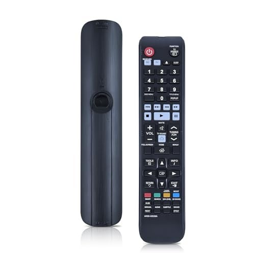 WDZP AH59-02538A Replacement Remote Control fit for Samsung HT-F5500 HT-F5500K HT-F5500W HT-F5502K HT-F5530 HT-F5530HK HT-F5530K HT-F5550 HT-F5550HK HT-F6530 Home Theater System DVD Player - Image 1