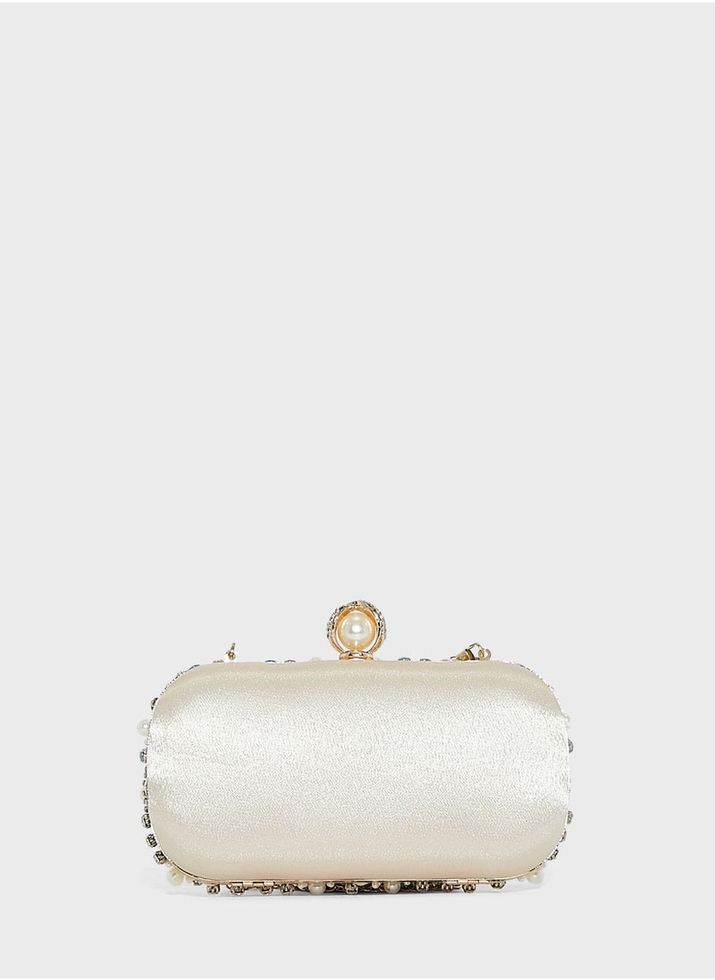 Ella Limited Edition - Jewelled Box Clutch Bag - Image 1