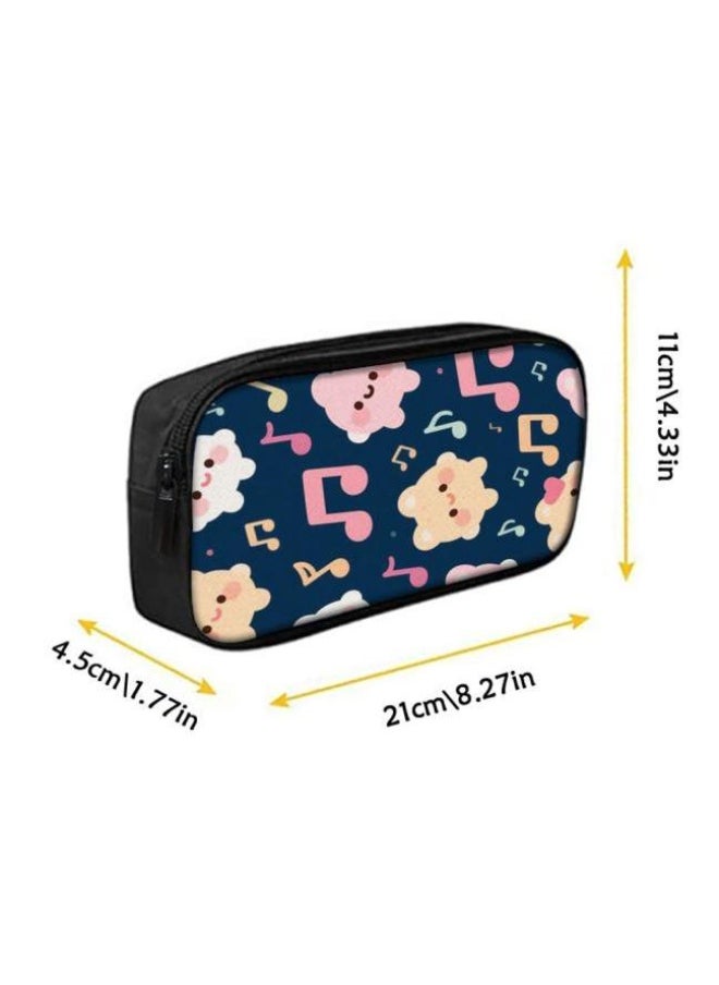 Cute cartoon print three-piece set! Backpack + handbag + pen bag combination | Multi-scene for student and children's outing - 1344