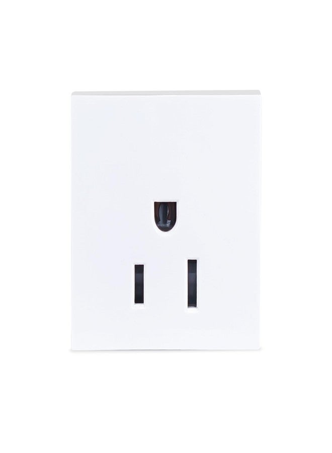 MX 3-Pin US Standard Socket with Safety Shutter - 15A 125V - 45x45mm Modular Power Socket - Compatible with US & International Brands - Image 1