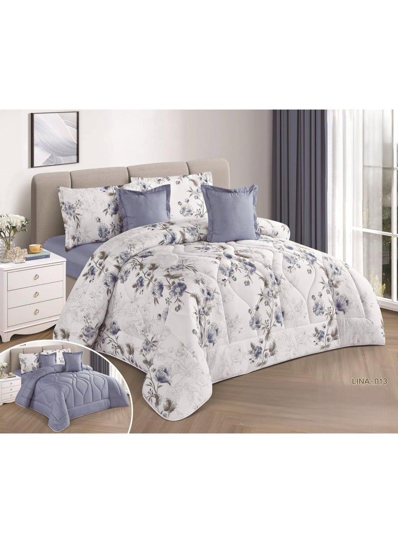 Summer patterned bedspread for single and single and a half people,