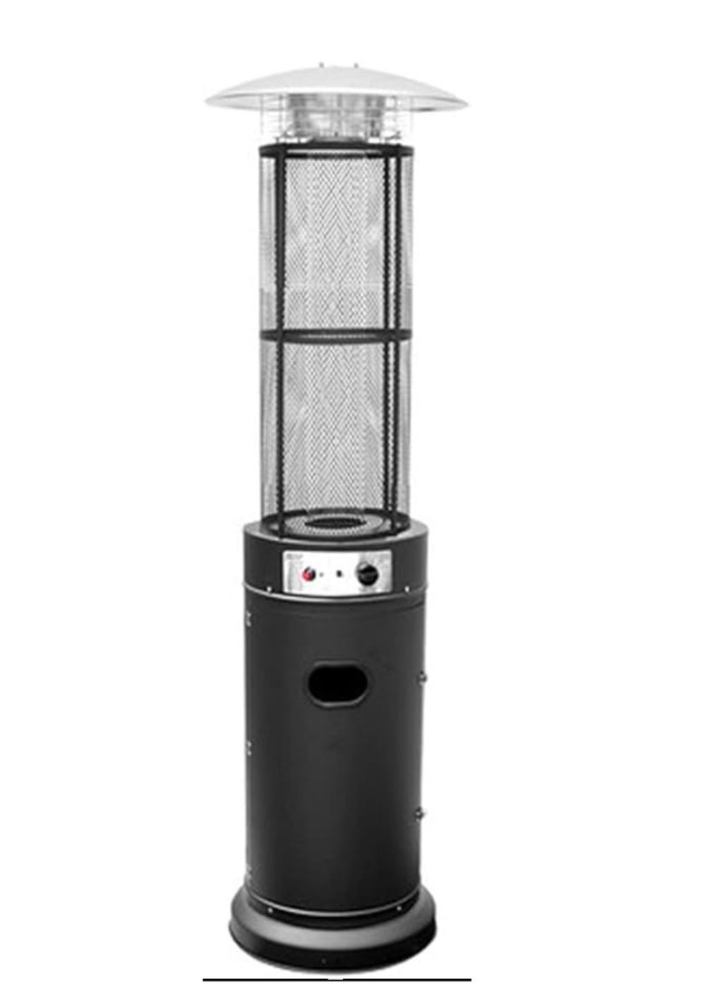 Patio Heater Outdoor – 46,000 BTU Mushroom Propane Gas Heater | Adjustable Heat Control, Safety Shut-Off, Wheels for Easy Mobility, Ideal for Garden, Terrace & Restaurant Use - Image 1