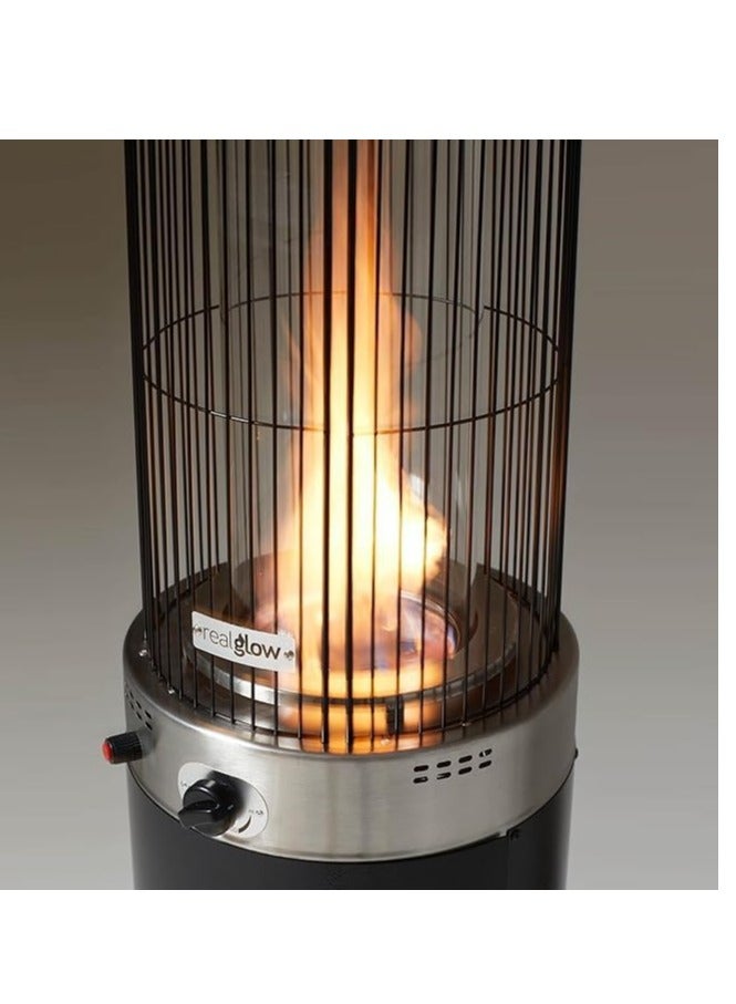 Patio Heater Outdoor – 46,000 BTU Mushroom Propane Gas Heater | Adjustable Heat Control, Safety Shut-Off, Wheels for Easy Mobility, Ideal for Garden, Terrace & Restaurant Use - Image 4