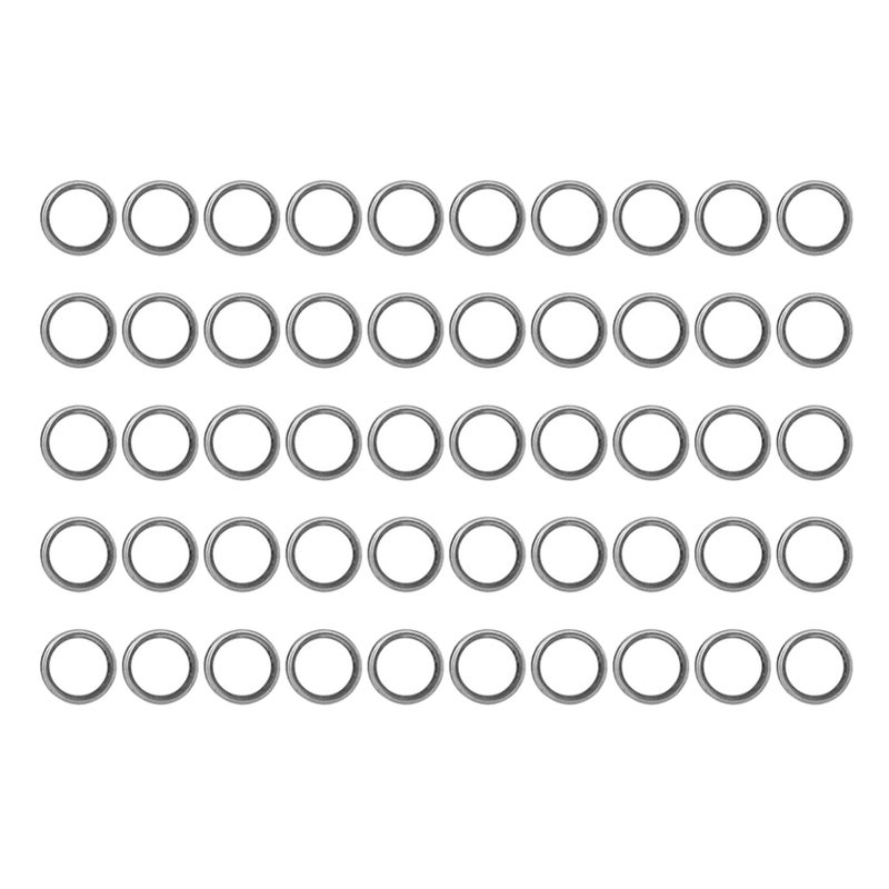 50pcs Engine Oil Drain Plug Crush Gaskets 803916010 Fits for Subaru BRZ / Forester / Impreza / Legacy / Outback - Image 1