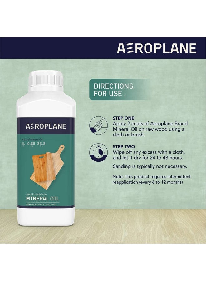 Aeroplane طائرة - زيت معدني - مُعالج خشب آمن للطعام | 100 مل - Image 5