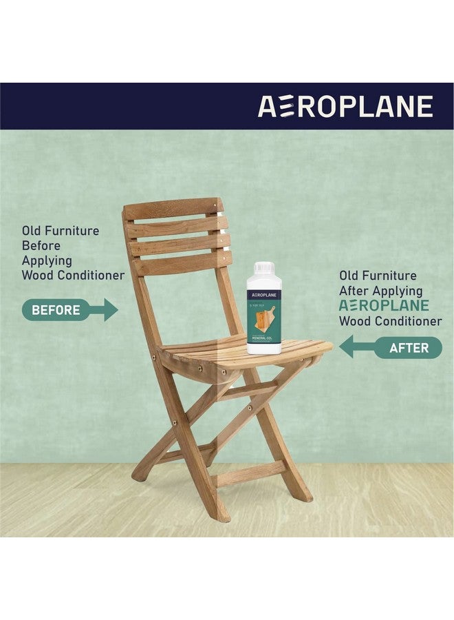 Aeroplane طائرة - زيت معدني - مُعالج خشب آمن للطعام | 100 مل - Image 3