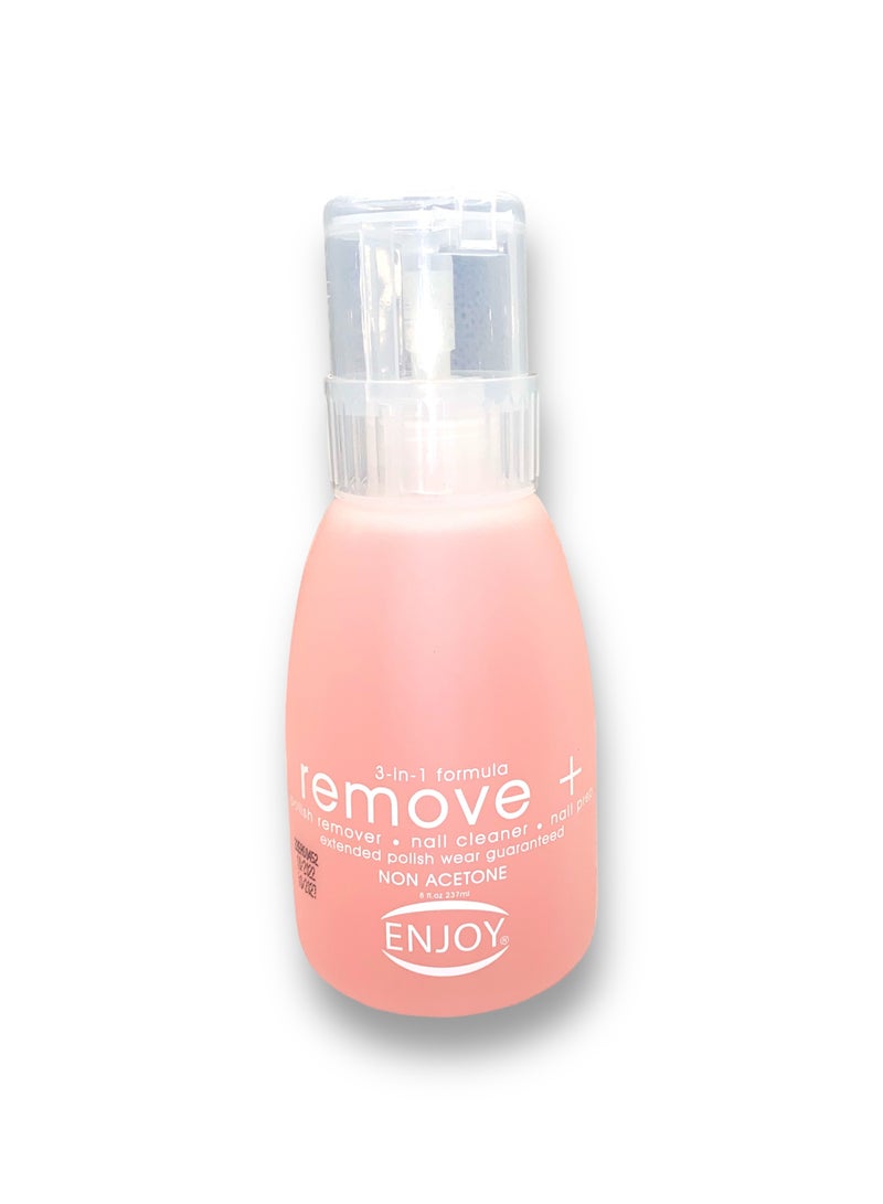 ENJOY "Enjoy Acetone-Free Nail Polish Remover – Gentle & Nourishing Formula, 237ml"