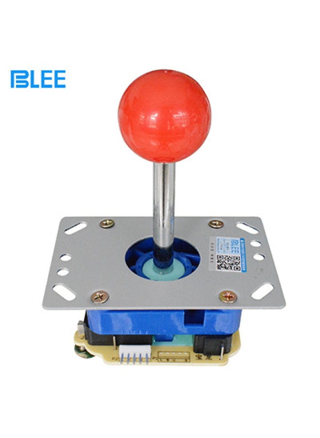 Domestic Qingshui Rocker 5P Plug Circuit Board Long Rod Game Machine Handle Fighting Machine Arcade Game Baolong Rocker-Product Color:Red  - Image 1