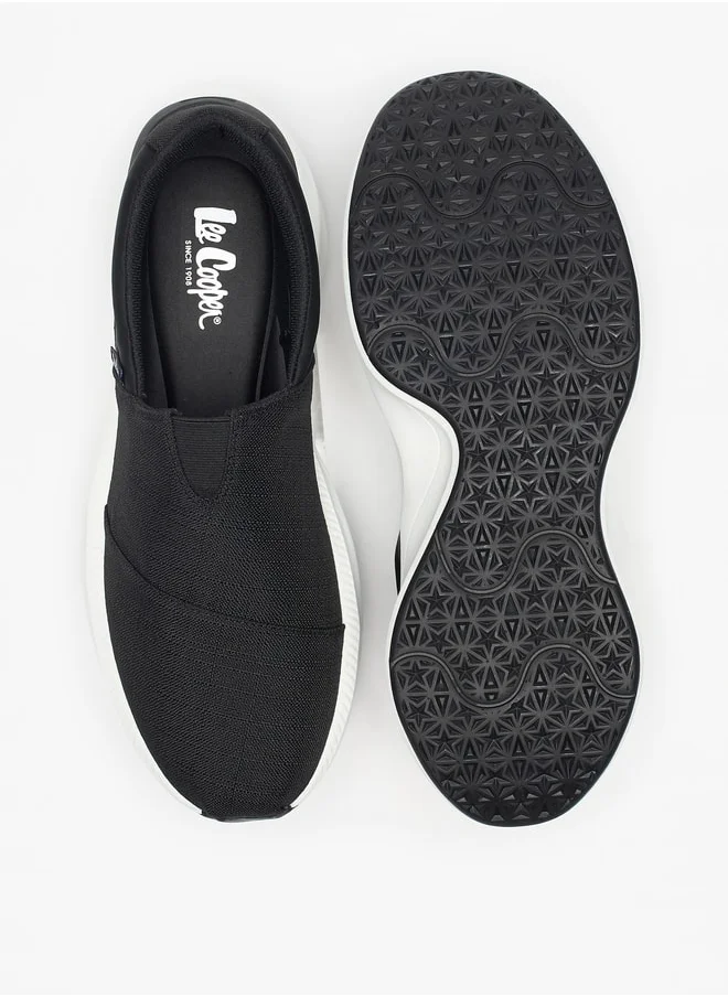 Lee Cooper Men's Textured Slip-On Loafers