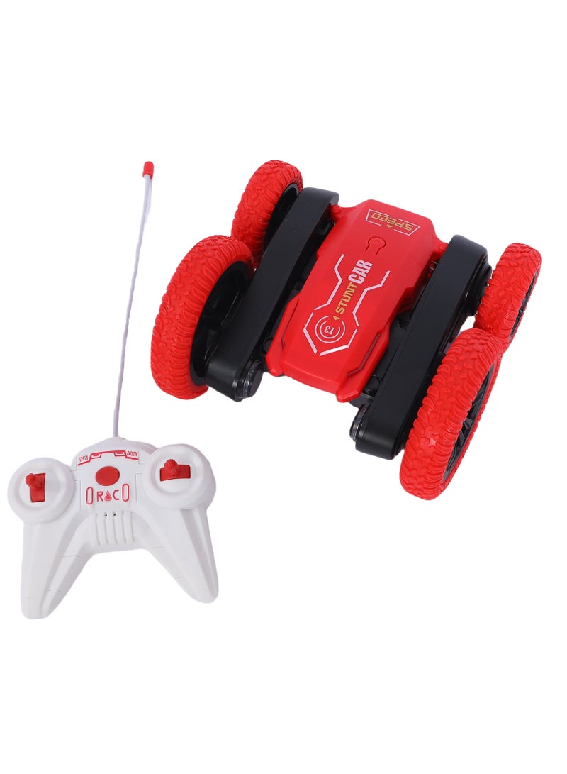 FUNFY High-Speed RC Butterfly Stunt Car | 4WD | 360° Rotation, Double-Side Drive, Anti-Slip Shockproof Tyres | Displays Various Messages  - Image 1