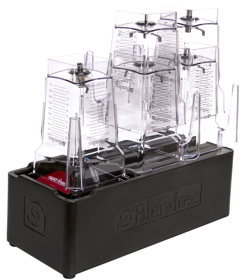 Blendtec Rapid Rinser Station OnePush Cleaning for Blender Jars Compatible with Blendtec Blenders Black