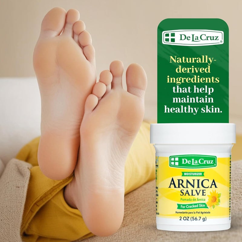 De La Cruz Arnica Salve for Cracked Skin - 2oz (56.7g) Moisturizer - Image 5
