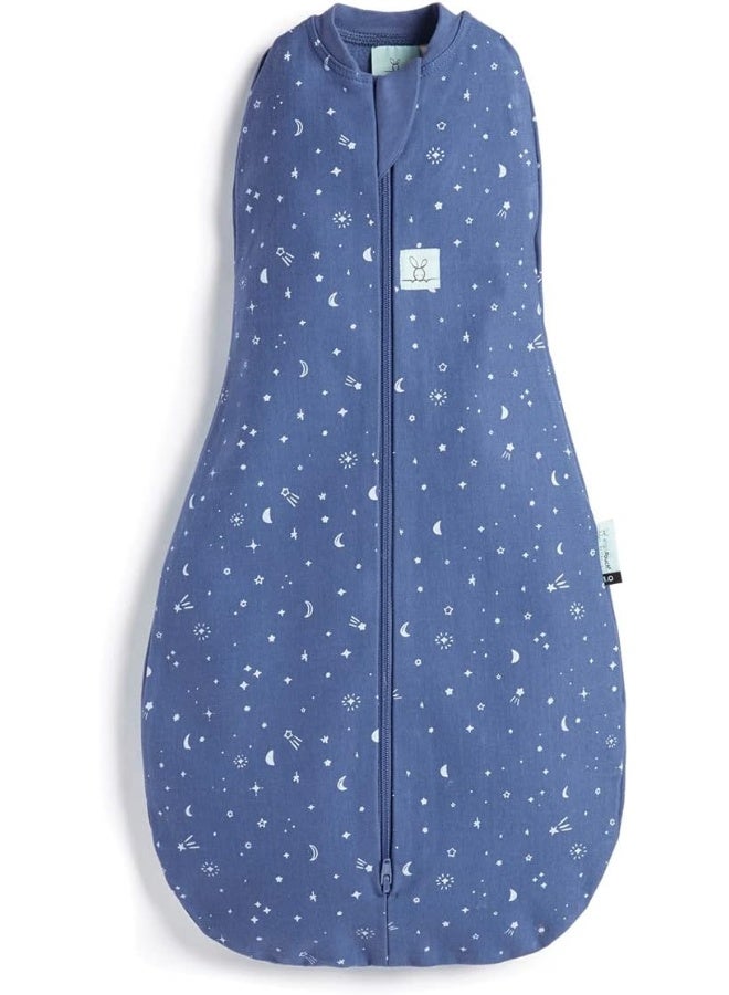 ergoPouch ErgoPouch 0.2 Tog Sleep Sack 6-12 Months - Warm & Cozy Sleeping Bag for Calm & Relaxed Nights - Cocoon Swaddle Regulates Body Temperature (Navy)  - Image 1