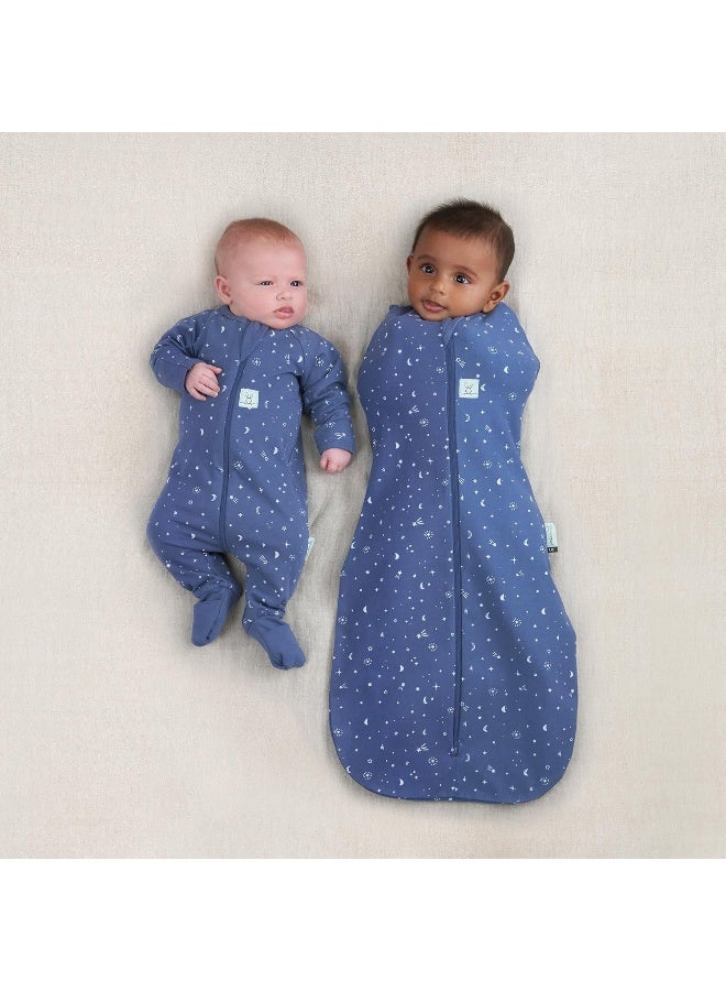 ergoPouch ErgoPouch 0.2 Tog Sleep Sack 6-12 Months - Warm & Cozy Sleeping Bag for Calm & Relaxed Nights - Cocoon Swaddle Regulates Body Temperature (Navy)  - Image 4