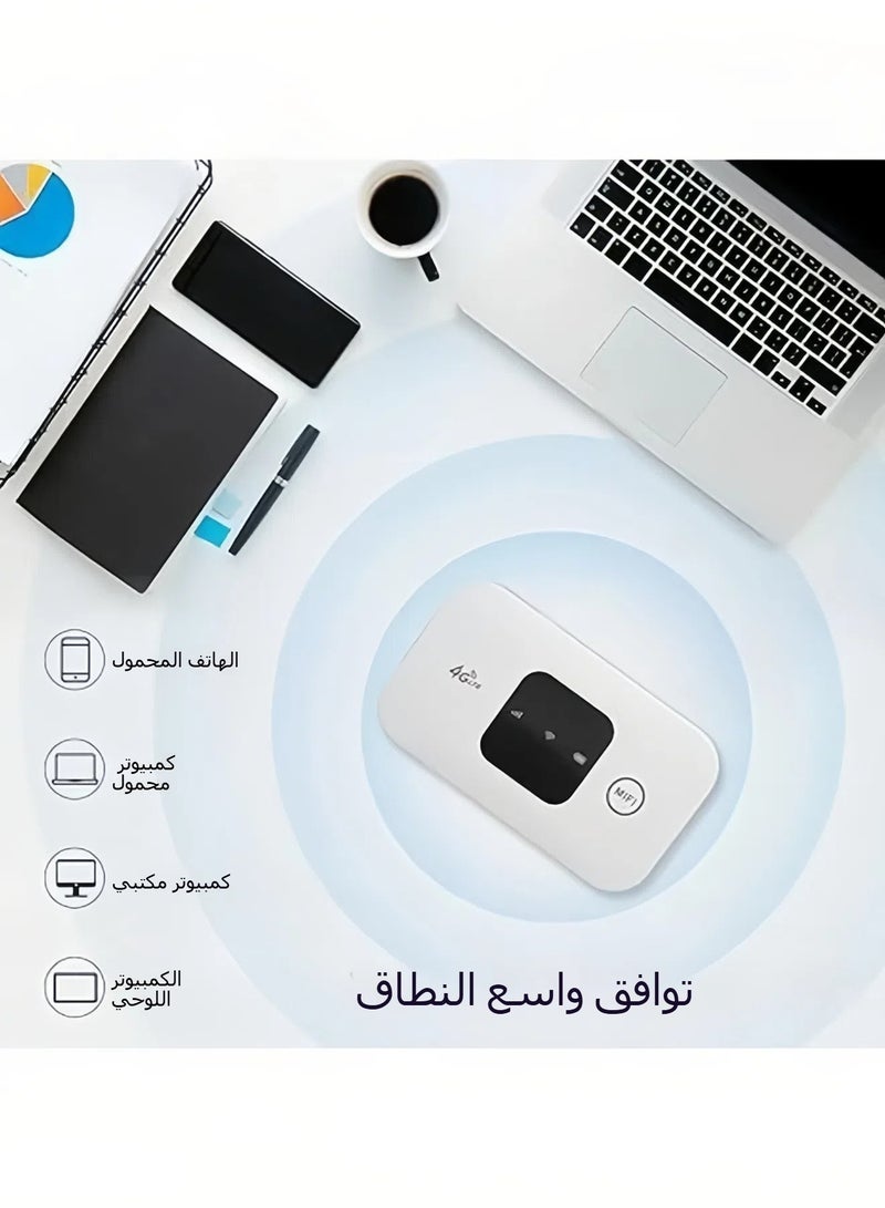 Portable WiFi Adapter High Speed 4G Mobile WiFi Hotspot Router USB Portable WiFi Router for Mobile Phone Laptop Desktop Tablet（Eurasian version） - Image 3