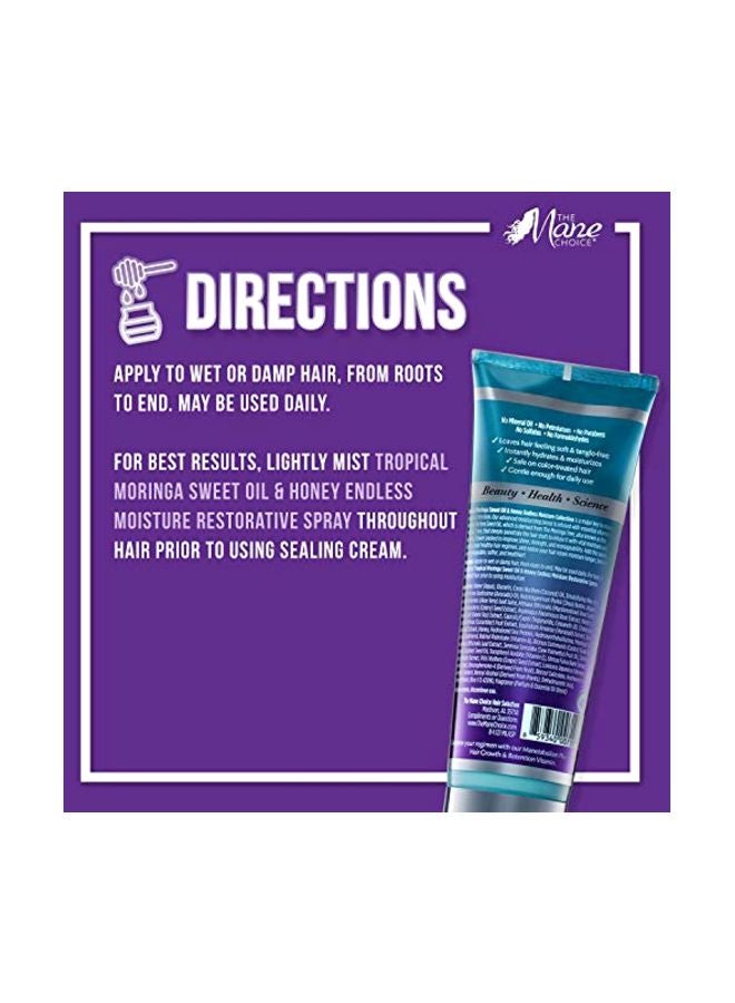 The Mane Choice Tropical Moringa Sweet Oil & Honey Endless Moisture Restorative Hair Spray, Supports Natural Hair Growth & Retention, Hydrating Curl Refresher & Shine Spray, Fights Frizz, 8 Fl Oz - Image 3