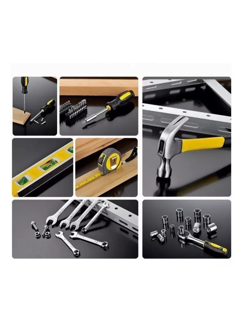KINGMAZI - Small Household Mechanic Tool Set - 108 Piece Tool Box Set, Basic Home Tool Kit, Car Tool Set, Mechanic Hand Tool Kit, Tool Kit for Home - Image 1