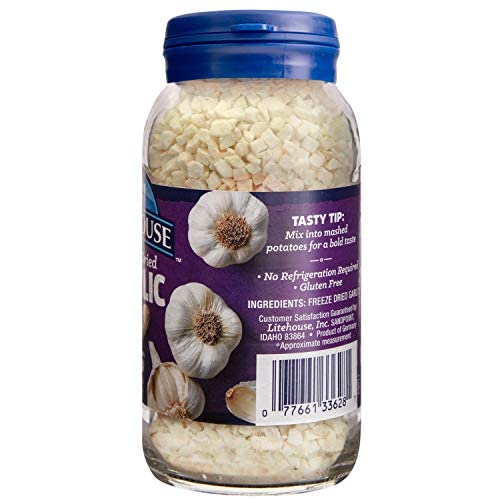 Litehouse Freeze-Dried Herb Pantry Staple (Garlic, Jalapeno, Spring Onion, Ginger, Red Onion, and Poultry Herb Blend) - Substitute for Fresh Herbs, Gluten-Free, Keto Friendly, Non-GMO - 6-Pack - Image 4
