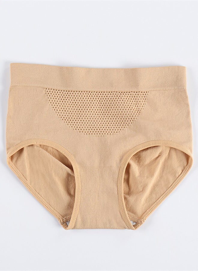 4-Piece Solid Pattern Comfy Brief Set Multicolour - Image 2