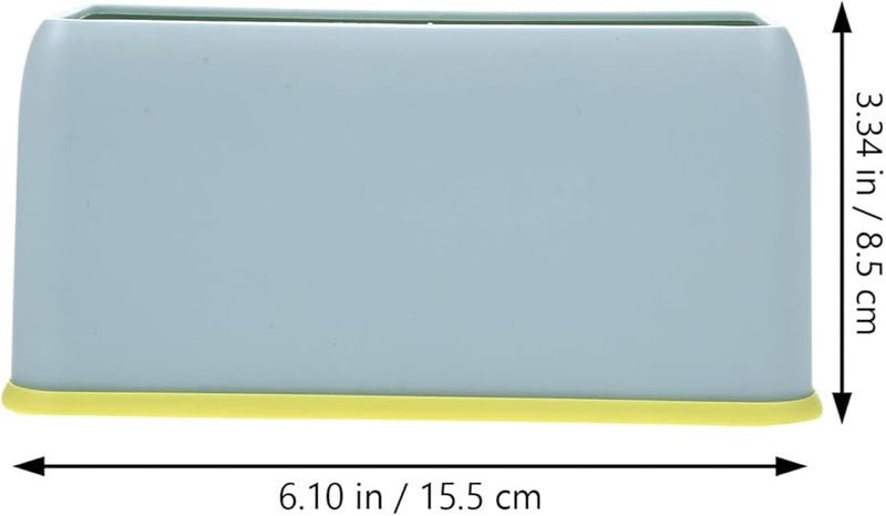 Washable Cat Litter Scoop Holder Grey Green Wear Resistant Container Keeps Floor Tidy - Image 4