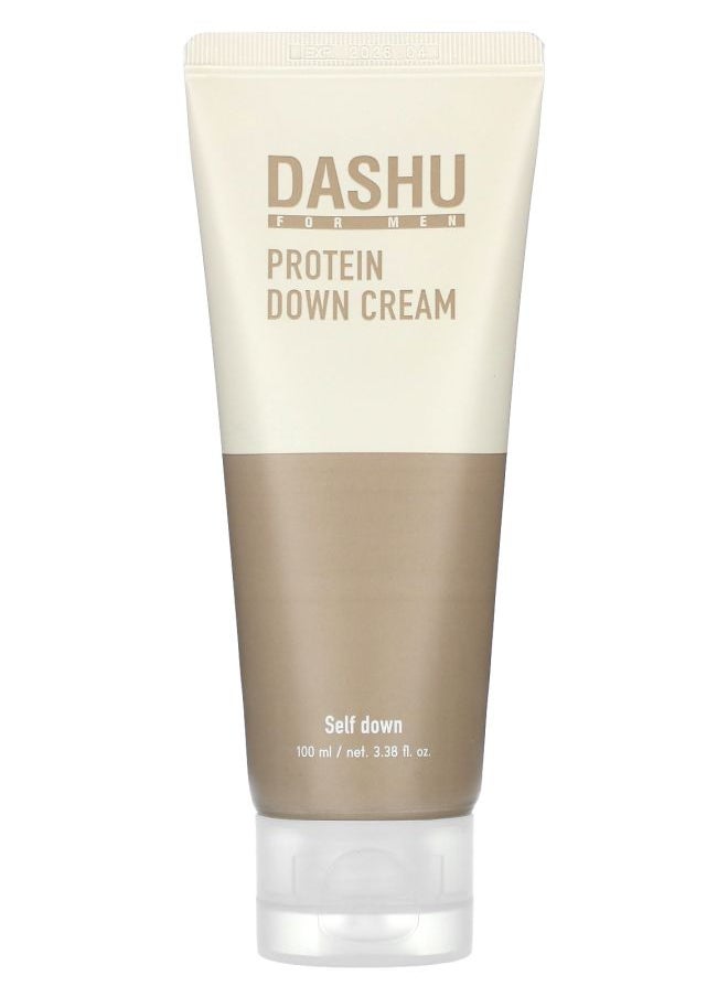 Dashu For Men Protein Down Cream 3.38 fl oz (100 ml) 