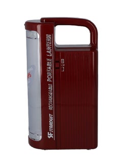 Portable and Rechargeable Energy Saving Durable LED Lantern Red 10 x 19 x 58.5 cm SLED825