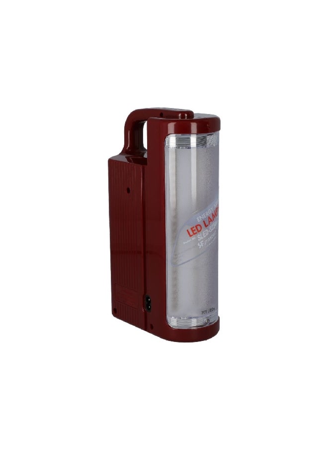 Stardust - Portable and Rechargeable Energy Saving Durable LED Lantern Red 10 x 19 x 58.5 cm SLED825 - Image 1