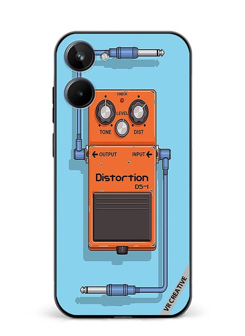 Protective Case Cover For Realme 10 Ds1 Boss Pedal Effect For Guitar_ Design Multicolour