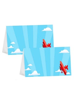 Red Airplane 12 Table Tents Airplane Buffet Cards Airplane Place Cards Up Up And Away Decorations Airplane Decorations Red Airplane Party Supplies - pzsku/Z3D9A8AB4E2A54E1FFF43Z/45/_/1680517569/fbd4e4c0-0a7c-4a3f-877c-06dbe20b13d0