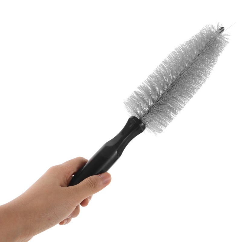 4 pcs Wheel Tire Brush Car Cleaning Brush Vehicle Wheel Cleaning Wheel Cleaner Brush for Car Detailing Motorcycle Cleaning Engine Bay Maintenance - Image 2