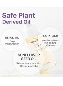 rovectin ROVECTIN Barrier Repair Face Oil - Neroli Oil, Antioxidant Anti-Aging Facial Oil | Fast Absorbing, Non-Greasy, Natural Glow for Dry and Sensitive Skin | Vegan, Korean Skincare (1 fl oz)  - Image 2