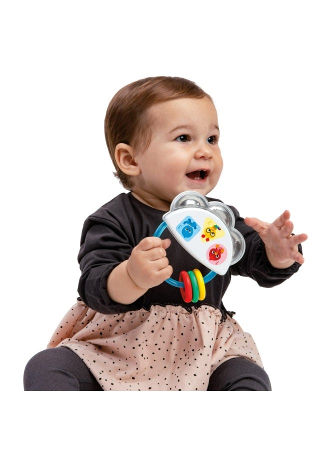 Baby Einstein - Baby Einstein Tiny Tambourine Musical Toy and Rattle - Image 1