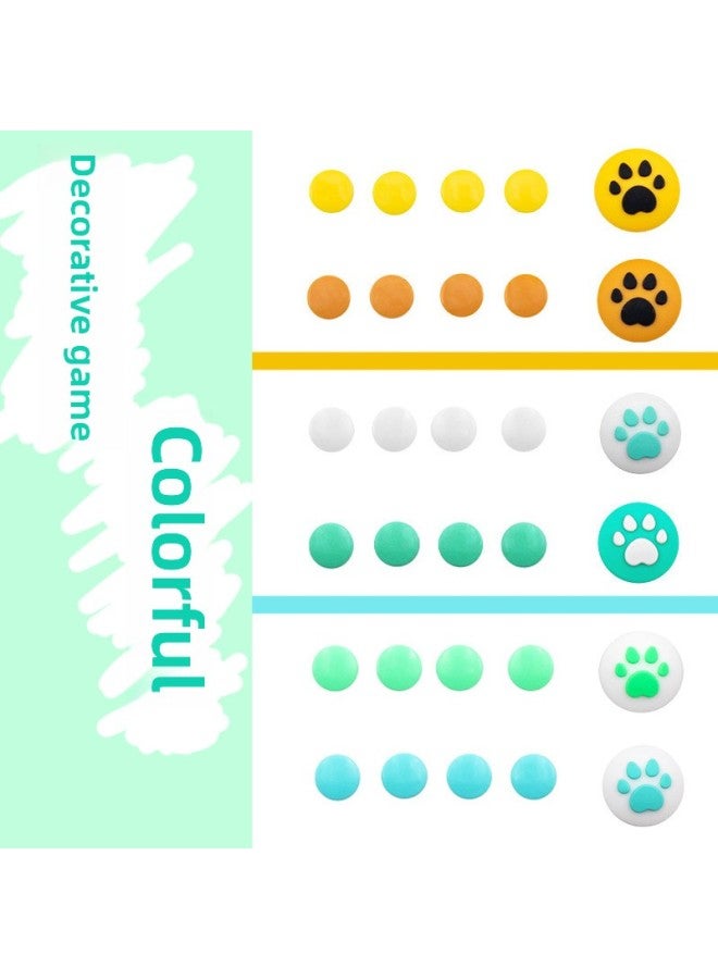 general Suitable For Nintendo Switch Key Stickers NS Direction Keys Color Stickers Joy-con Rocker Cap-Product Color:2 - Image 4