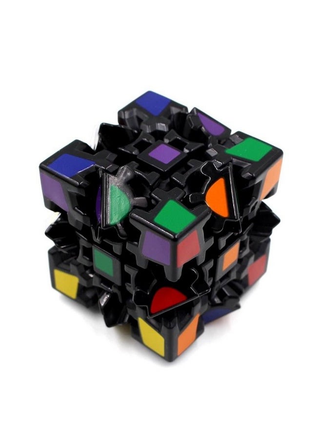 Magic Cube Magic Cube 3X3 V1 Gear, Black-168 1200 Months for Kids  - Image 5