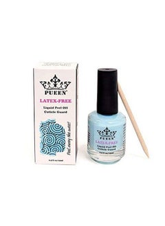 PUEEN New Latex Free Liquid Tape Peel Off Cuticle Guard Skin Barrier Protector Nail Art Odor Free 15Ml Blue Bh000929  - Image 3