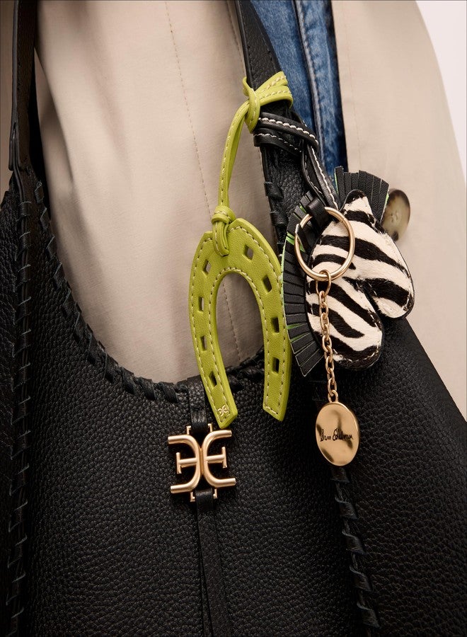 Sam Edelman Horse Shoe Charm - Lime Green - Image 2