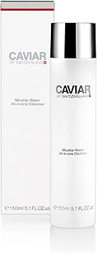 Caviar of Switzerland Micellar Water Allinone Cleanser Deep Cleansing Makeup Remover Rehydrates and Protects Skin No Rinse Required 150 ml  - Image 1