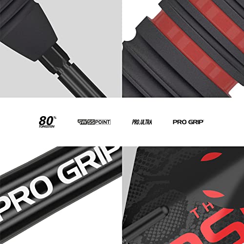 Target Darts Nathan Aspinall The Asp Black 22G 80% Tungsten Swiss Point Steel Tip Darts Set - Image 5