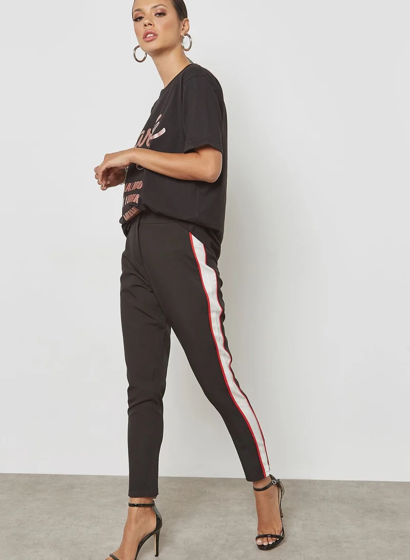 Missguided Crepe Cigarette Trousers