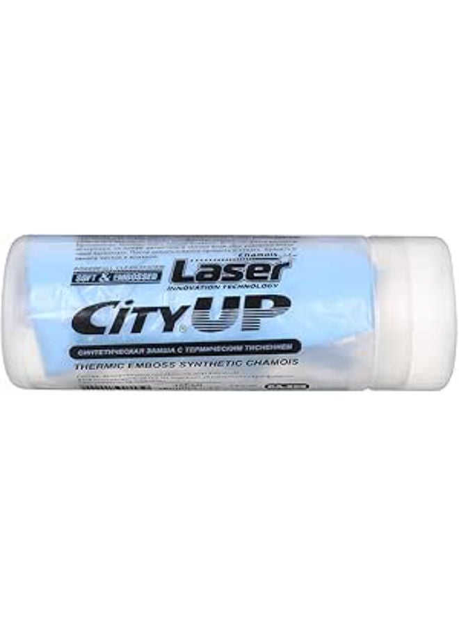City Up Leather Cleaner Towel - Sky Blue