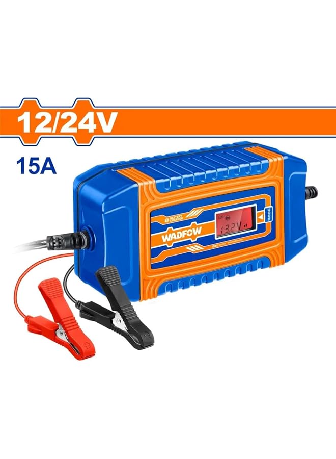 وادفو شاحن بطارية Wby1A151 12/24 فولت 15 أمبير - Image 2