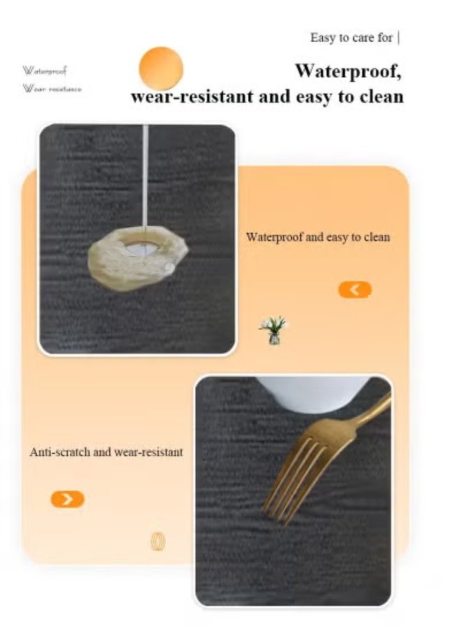 Beauenty Simple Accent Nordic Style Small Coffee Table Sofa Side Round Table End Table For Home Living Room Study Room Office Bedroom Balcony Patio Nightstand - Image 3