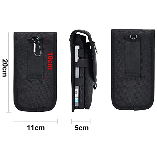Hersent Multi-Purpose Phone Belt Pouch, Tactical Cell Phone Holster, Molle Carrying Case, Men's Waist Pocket for Hiking, Camping - Image 2