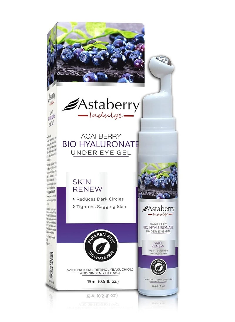 Astaberry Indulge Acai Berry Bio Hyaluronate Under Eye Gel 15ml Helps Reduce Visible Appearance of Dark Circles Wrinkles and Fine Lines | Hydrates - pzsku/Z3D9B6FF68FF956ADDA43Z/45/_/1738392971/0d90e8d9-1f61-4dc9-97be-67ffdfb070ff